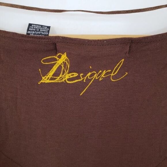 Desigual Brown Carly Tunic - Picture 3 of 5